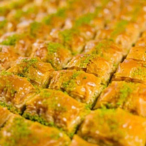Baklava Tray.