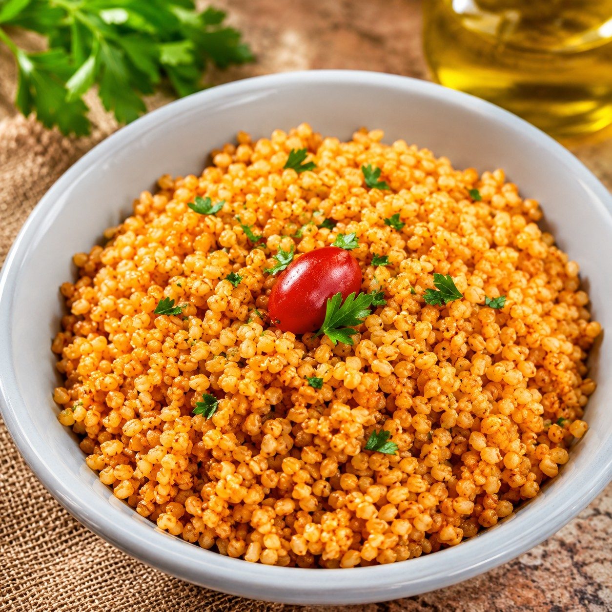Bulgur.