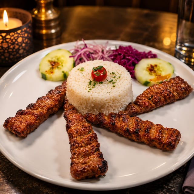 Chicken Adana.