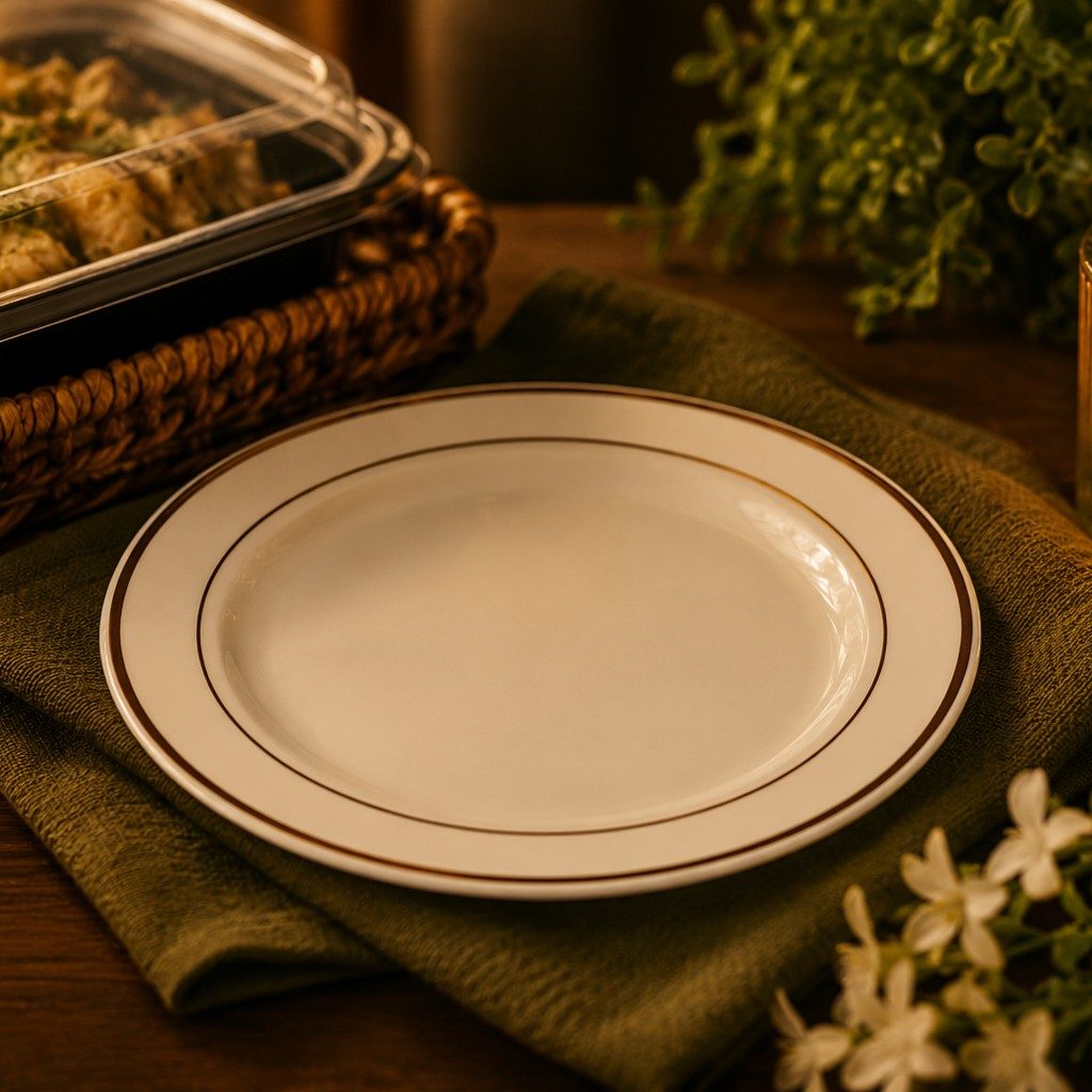 Plates.