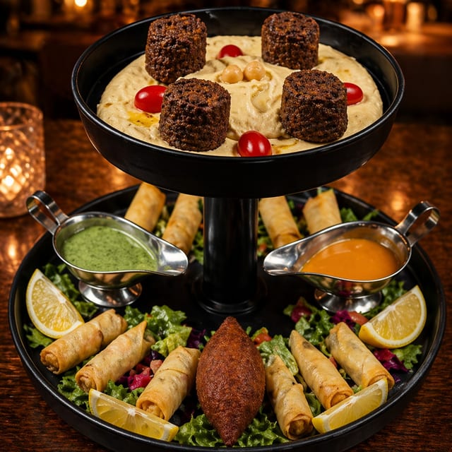 Hot Mix Platter + 1 Pita.
