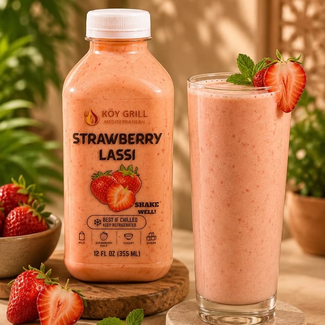 Strawberry Lassi.