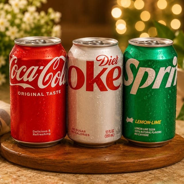 Soda Cans.