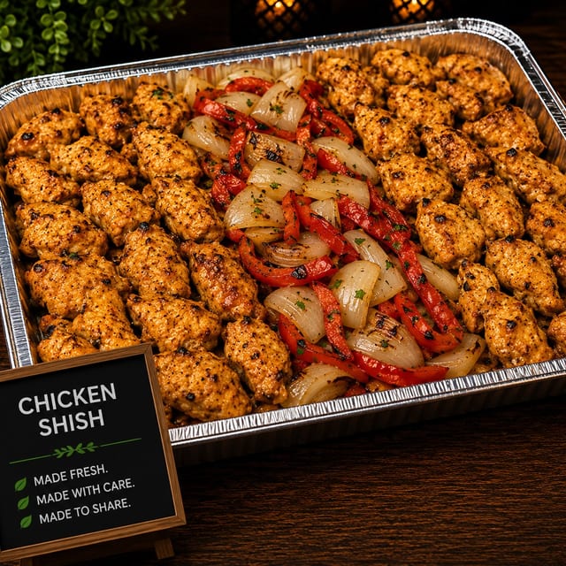 Chicken Shish Tray.