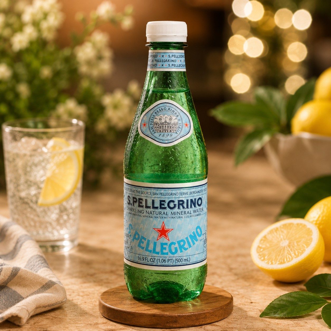 Small Sparkling Water.