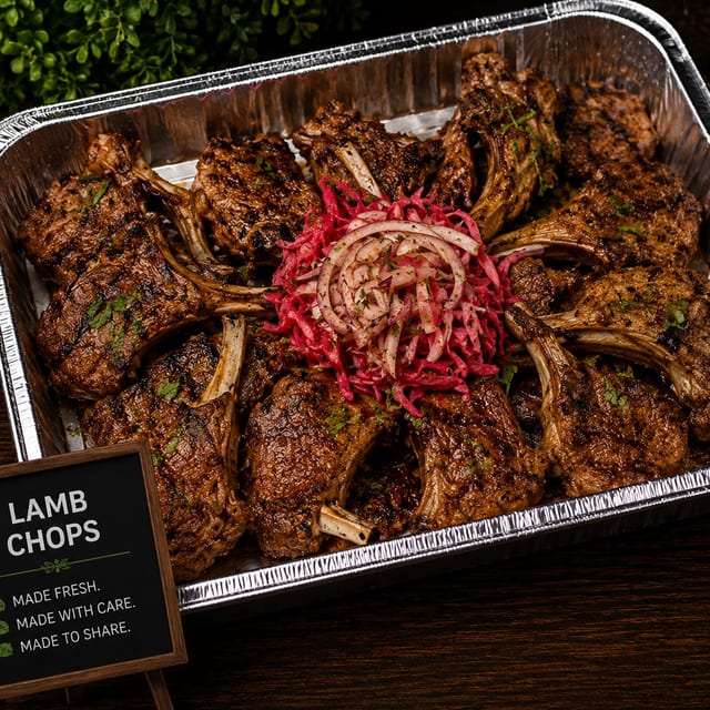 Lamb Chop Tray.