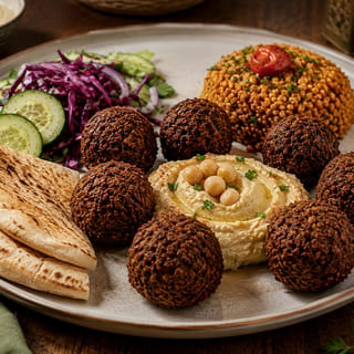 Falafel & Hummus Dinner +1PT