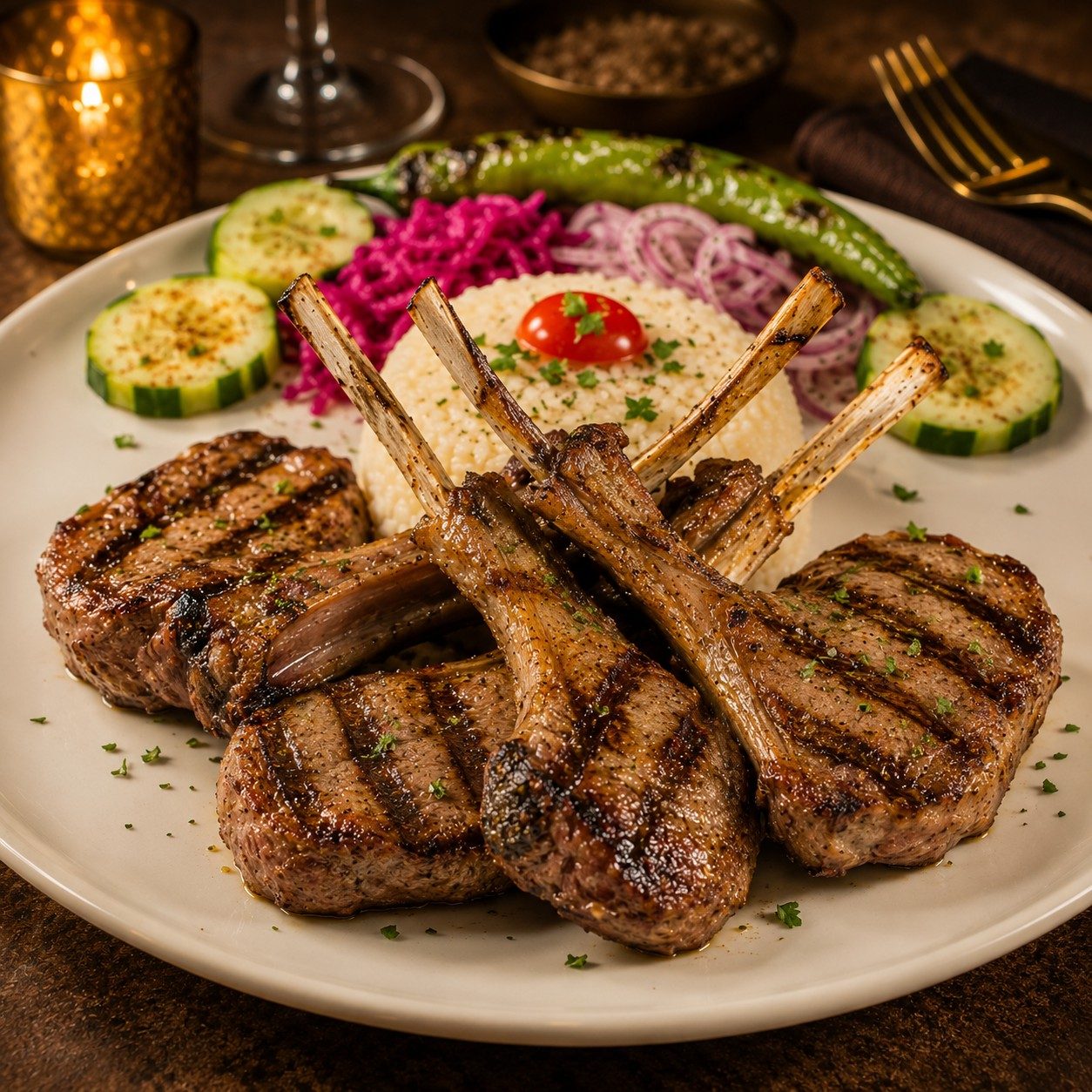 Lamb Chops.