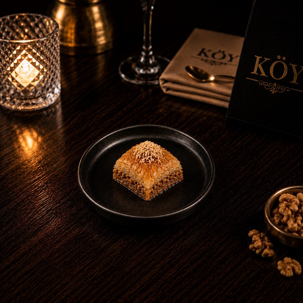 Walnut Baklava (1 PC).