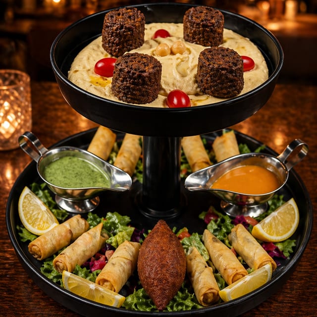 Hot Mix Platter + 1 Pita.